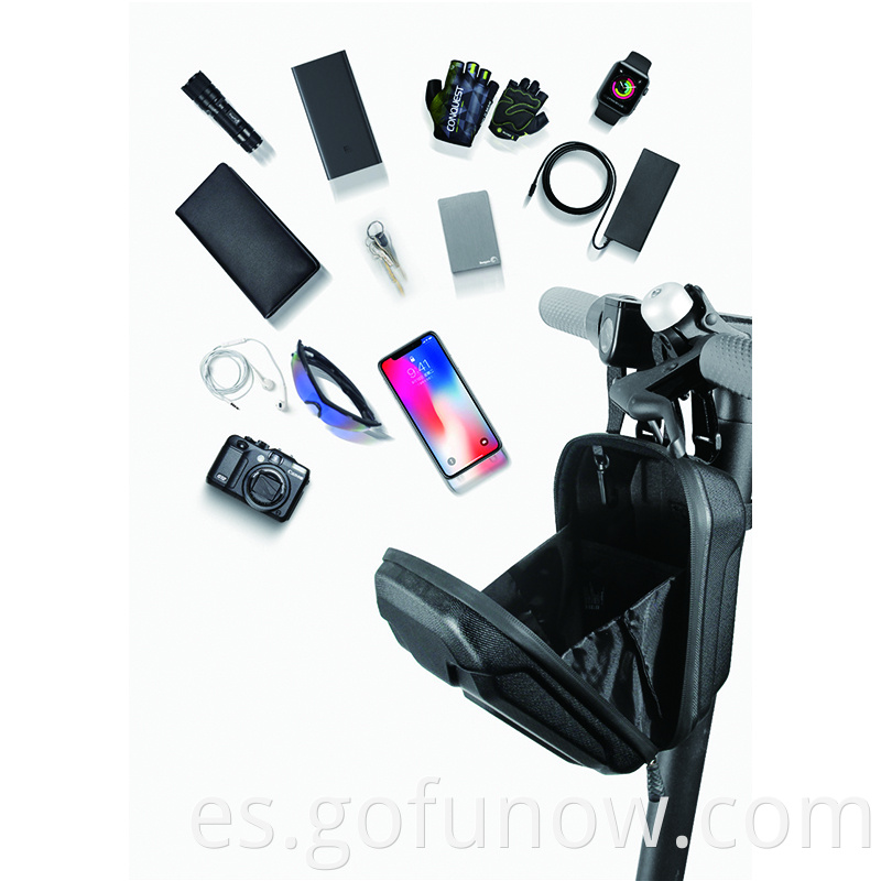 Bolsas colgantes de plástico de gancho delantero para GB-02 Scooter eléctrico/gadget gadget de metal gadicero/transportista de equipaje